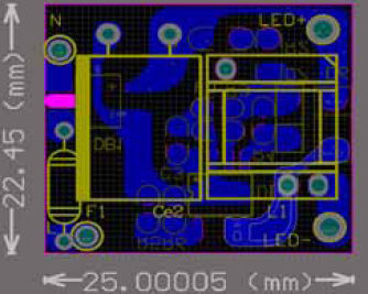 小尺寸非隔離恒流18W【LED凈化燈】燈驅(qū)動(dòng)方案