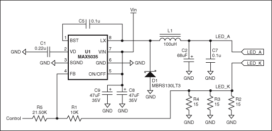 高亮度LED凈化燈恒流驅(qū)動(dòng)電路設(shè)計(jì)